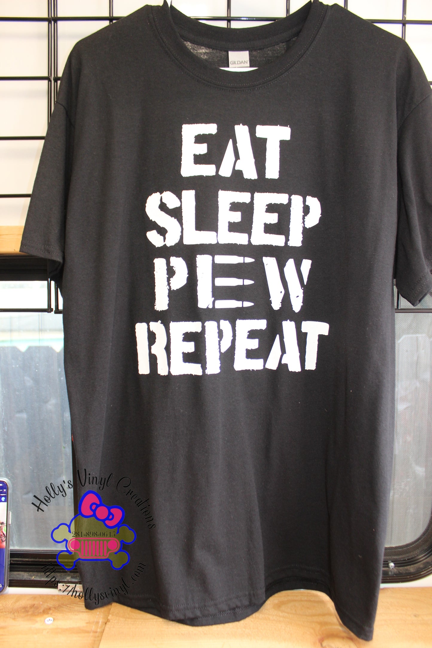 Eat Sleep Pew Repeat